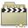 Light Brown Movies Alt Icon 32x32 png